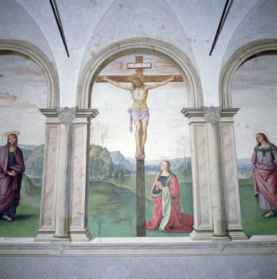 はりつけ、1493-6（169448も参照） 作： Pietro Perugino